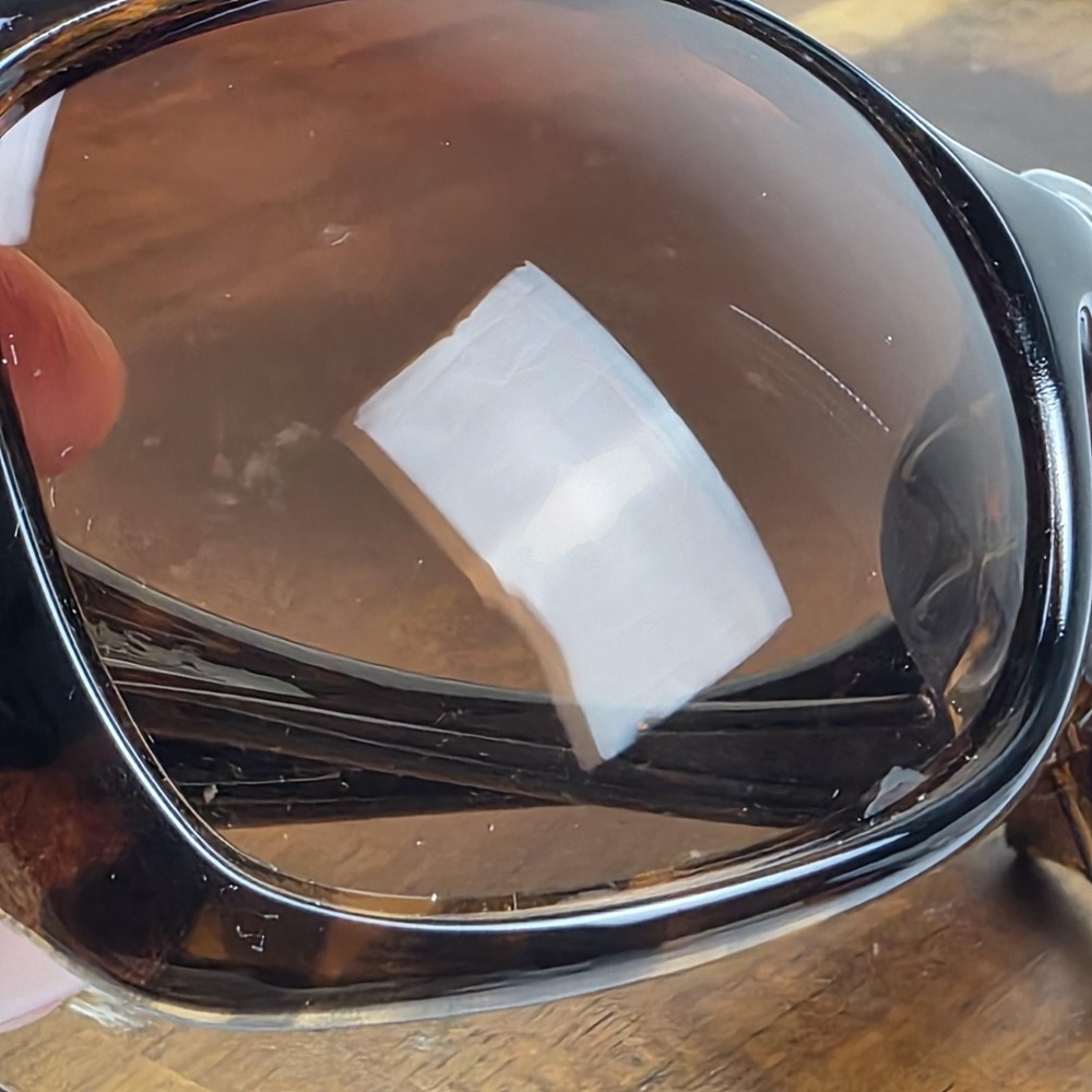 Oakley Necessity Sunglasses Womens 60-18 Brown Tortoise Oversized Wrap Tinted - Picture 16 of 16